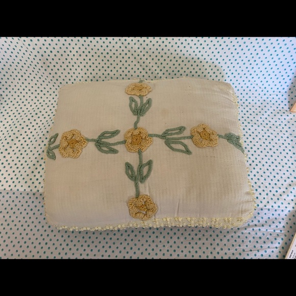 Shabby Chic Accent Pillow - Picture 3 of 5